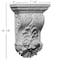 Ekena Millwork 7 1/4"W x 3"D x 10 1/8"H Nadia Leaf Corbel COR07X03X10NA - alternate 2